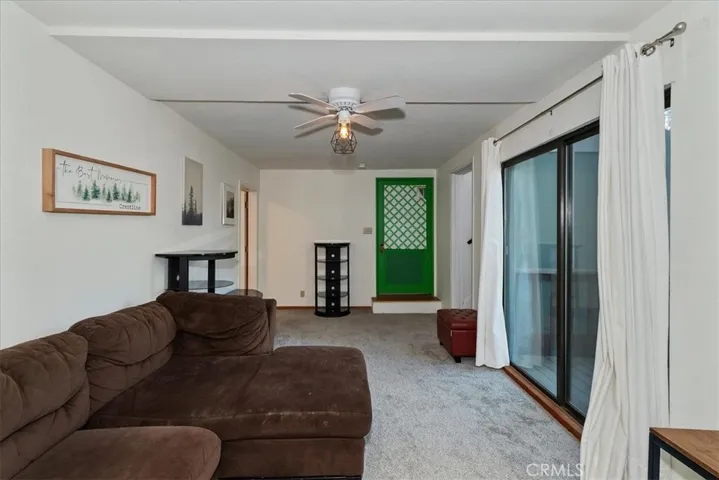 third level down family room