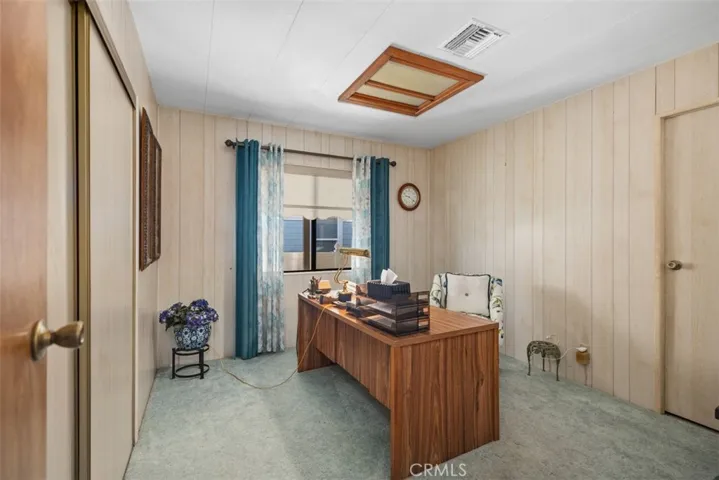 Secondary Bedroom currently perfect as office.
