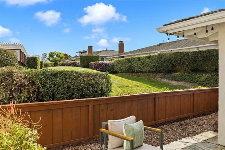 Private yard