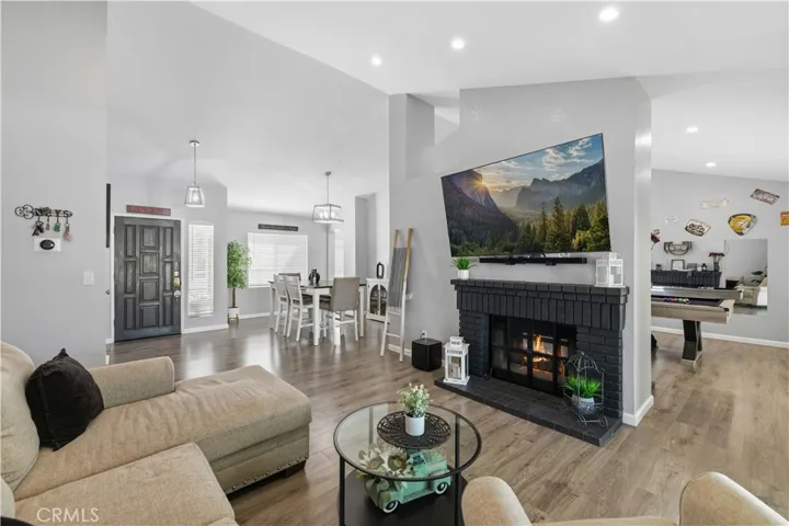 Spacious living area