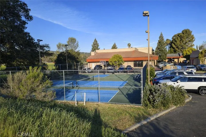 Sports court to the right of the Event Space.
