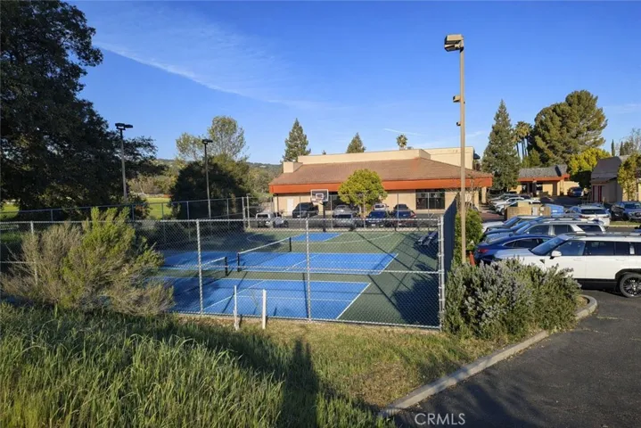 Sports court to the right of the Event Space.