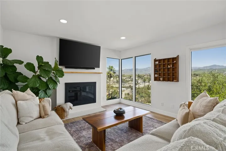 Living Room with Fireplace