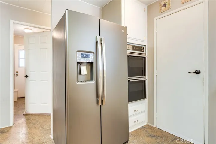 Kitchen with Refrigerator and Oven