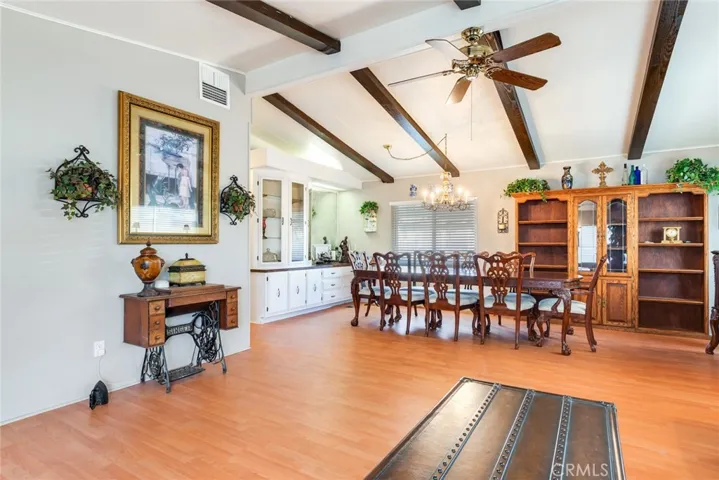 Looking into the Formal Dining Room