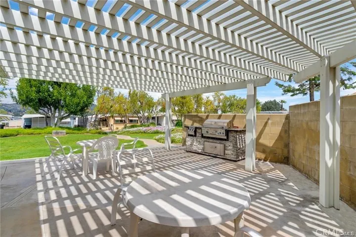 Community BBQ area