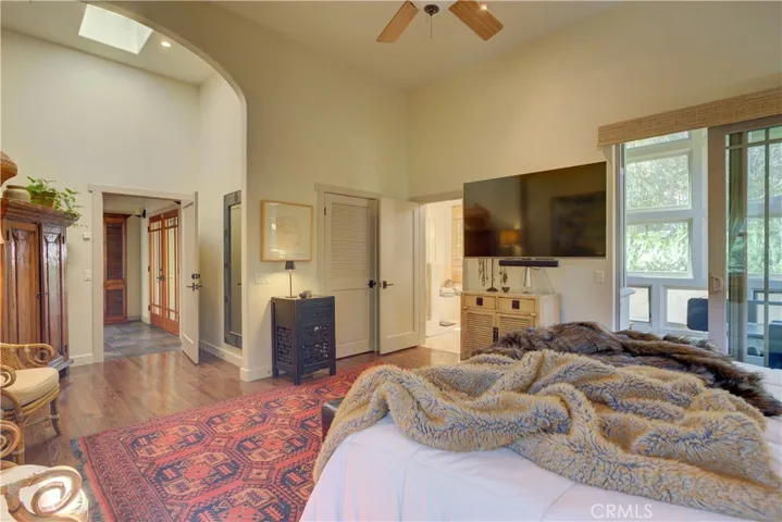 Master bedroom suite