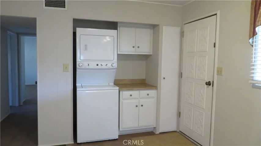 Laundry area and Storage