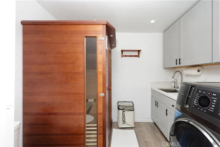 Adjacent Laundry Room/Sauna/Bathroom