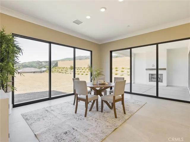 Morning Room to Outdoor Room/Backyard: Silverado Modern Farmhouse - Ridge Collection at Bella Vista - Homesite 88