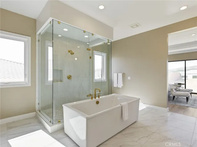 Primary Bathroom: Silverado Modern Farmhouse - Ridge Collection at Bella Vista - Homesite 88