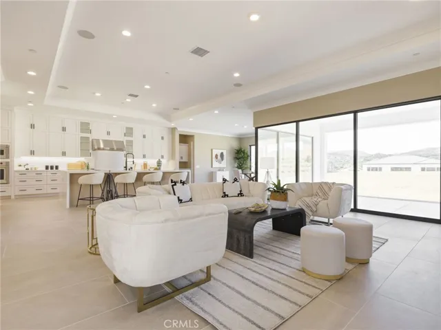 Living Room to Kitchen: Silverado Modern Farmhouse - Ridge Collection at Bella Vista - Homesite 88