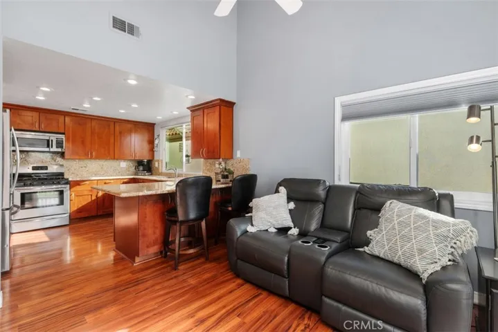 Den / Office area adjacent to kitchen