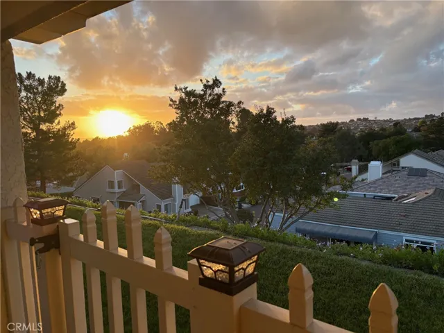 Sunset View from Patio