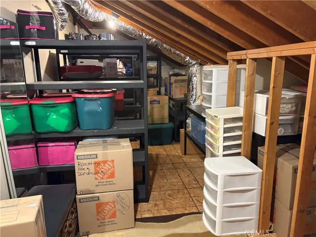 2nd Story Storage Room Above Garage