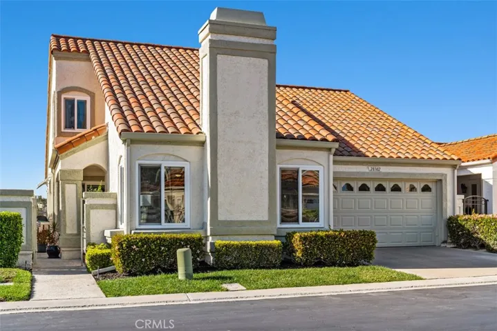 Front of Property with 2-car driveway