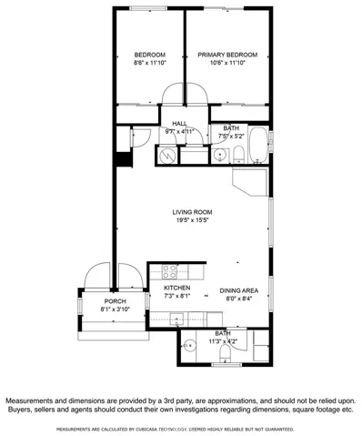 Approximate floor plan