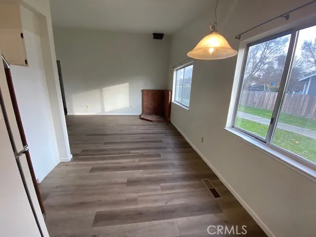 Dining area looking toward living area