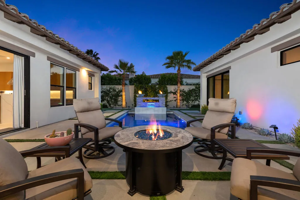 a Perfect Evening Oasis
