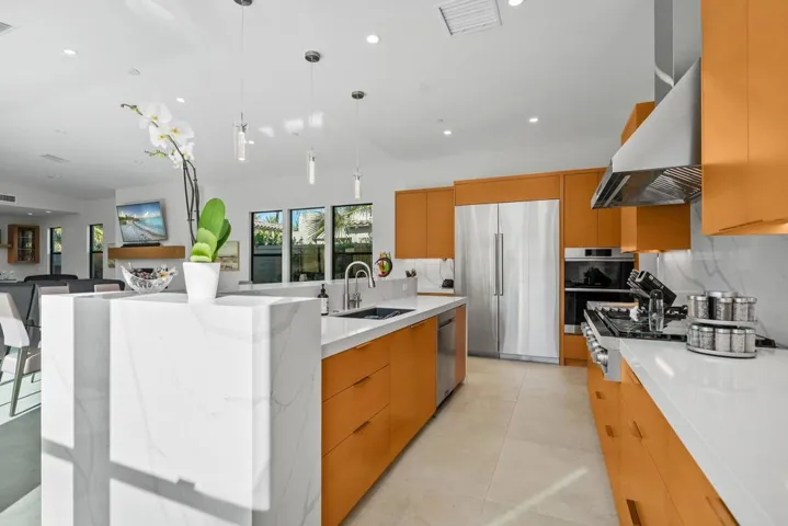 Kitchen Island Pass Through