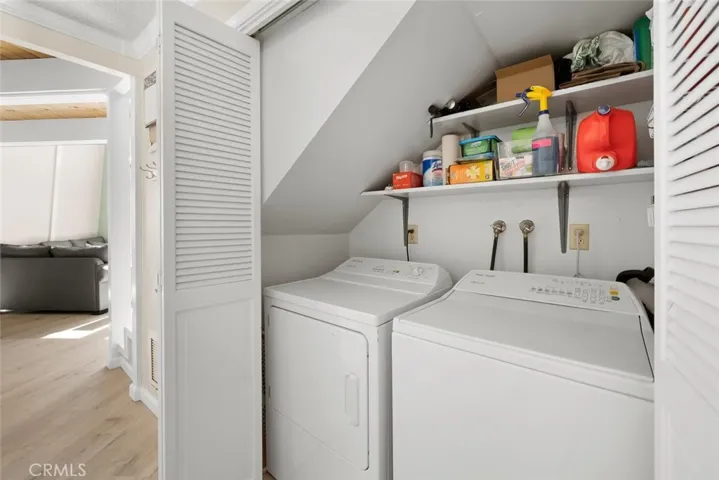 Main floor laundry area