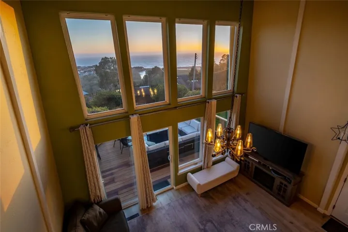 Sunset views from the loft add an extra touch of coastal magic!