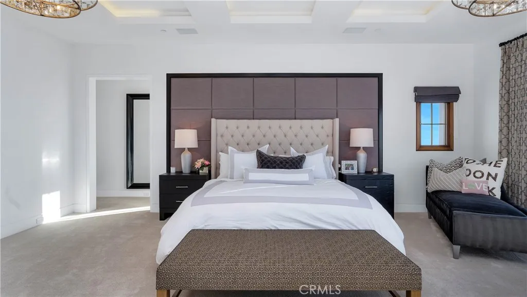 The room is spacious and airy.