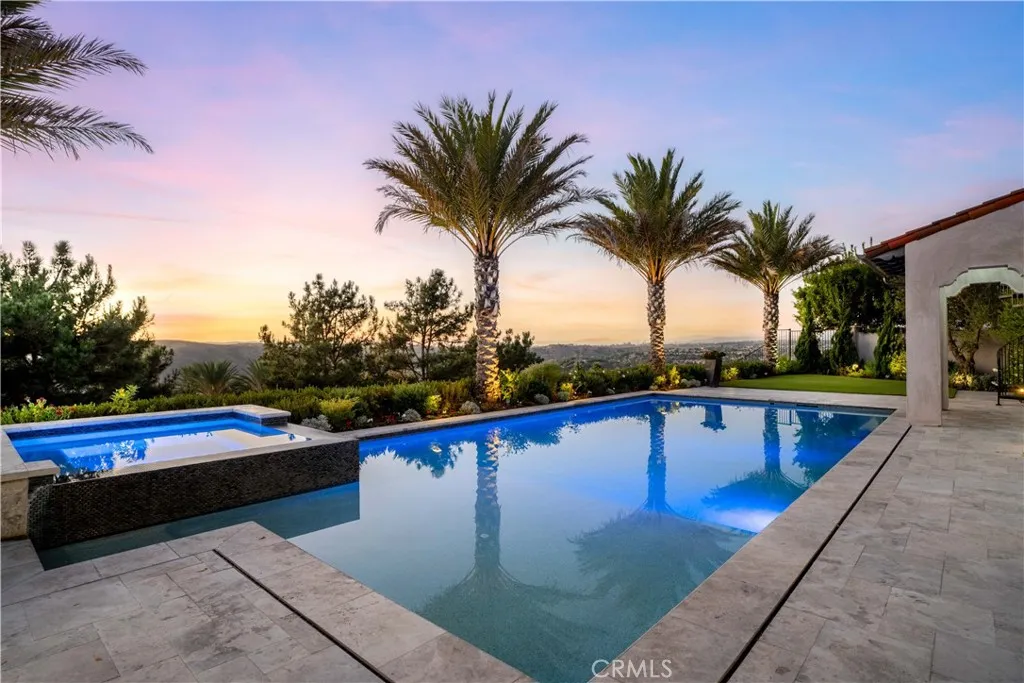 Sunset in Covenant Hills.