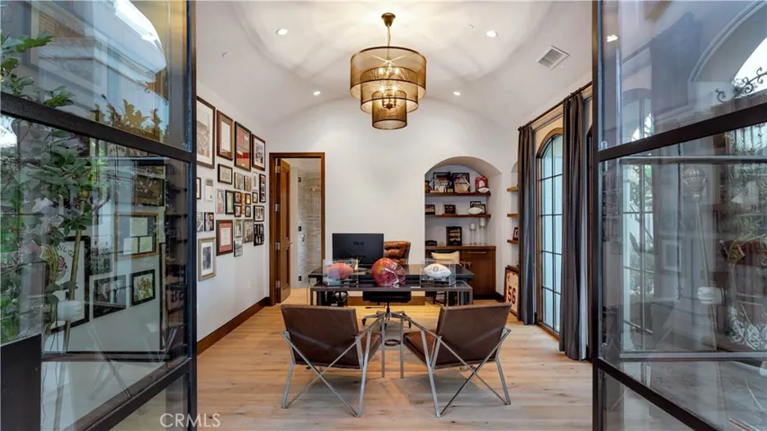 There are so many flex spaces in this home. Here is a designated office with its own bath. Should you need another bedroom, just add a closet.