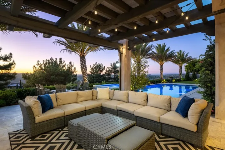 What a beautiful setting. The Creston Smart Home system offers effortless control of lights, climate and security--all from your phone or tablet.