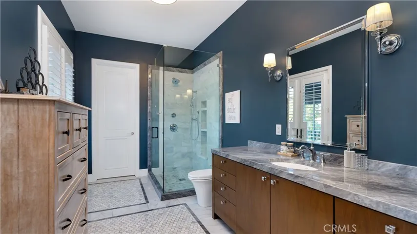 Each secondary bedroom has its own bathroom.