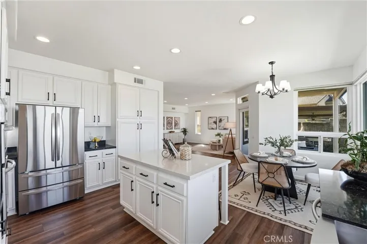 Gourmet Kitchen Open to Family Room