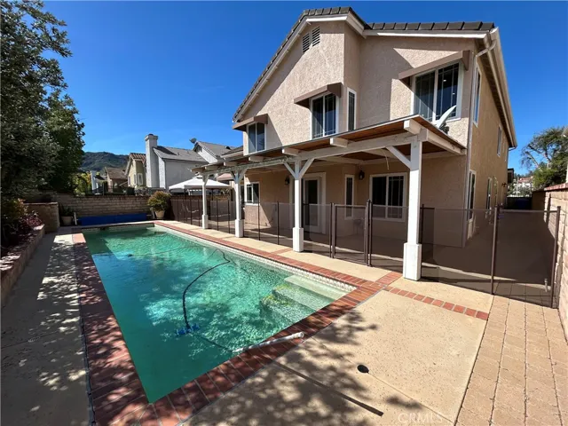 Pool with Fence