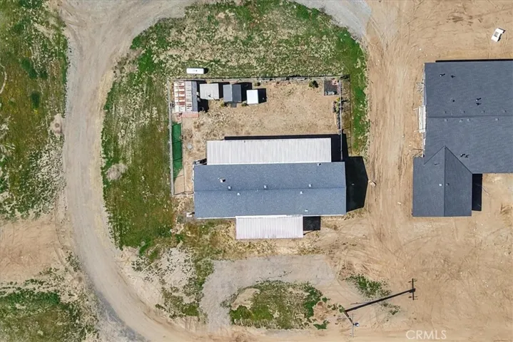 Aerial of front house