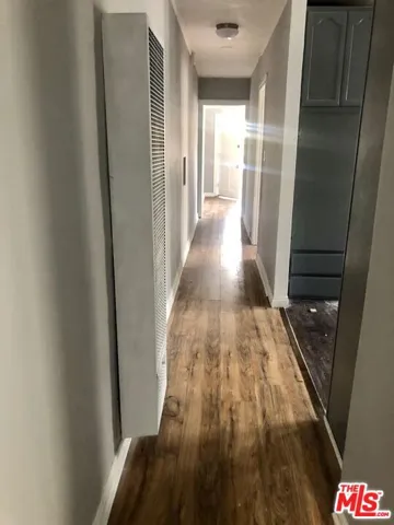 Hallway in vacant unit