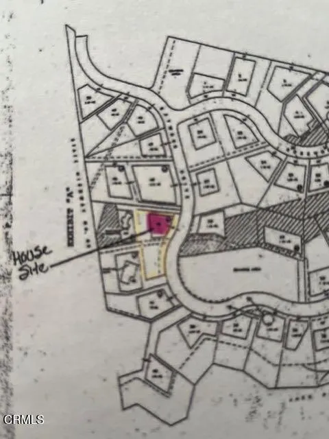 Approximate house site