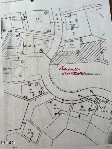 Approximate house site