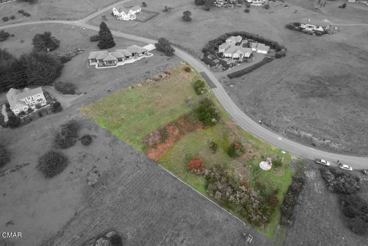 Parcel highlighted in color