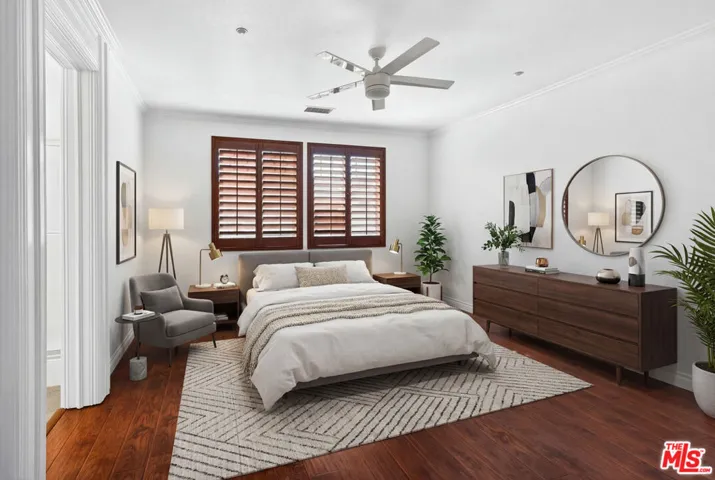 Staged Primary Bedroom