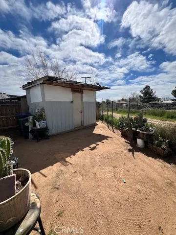 Back yard view