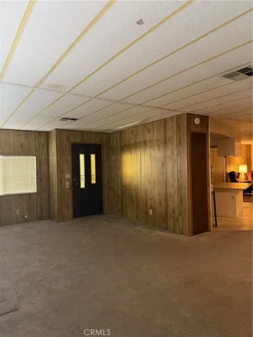 front entry in living room