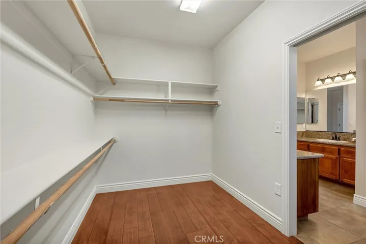 Walk-in Primary Suite  Closet