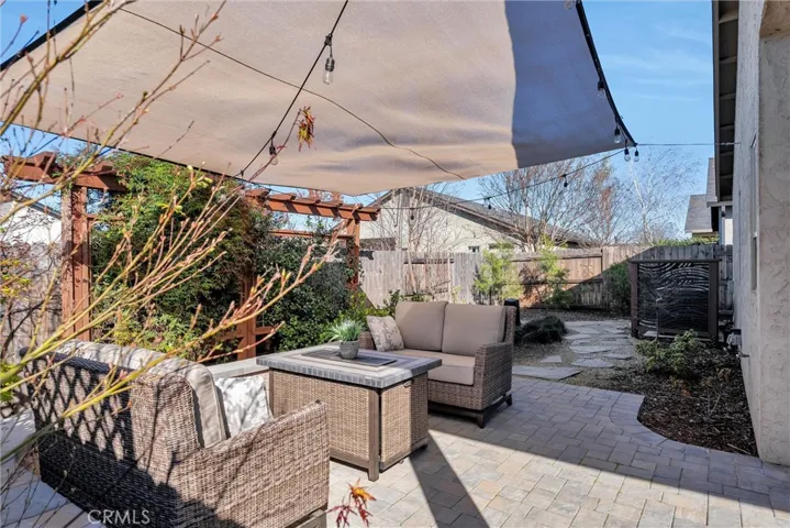 Shaded Outdoor Living Area