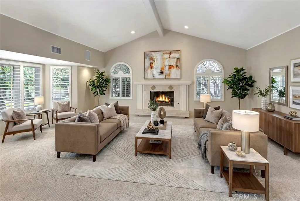 AI-generated furnishings and flames