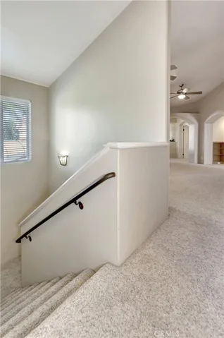 Whew! Let's go down the rear staircase