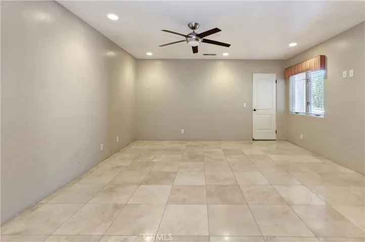 Large office or game room off the main entry hall downstairs