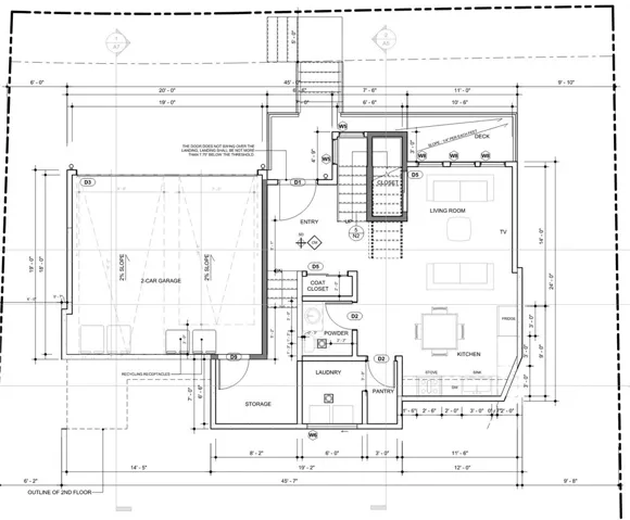 Screenshot of floor plan from the architectural drawings – for reference only

