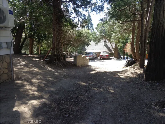 Driveway view from top