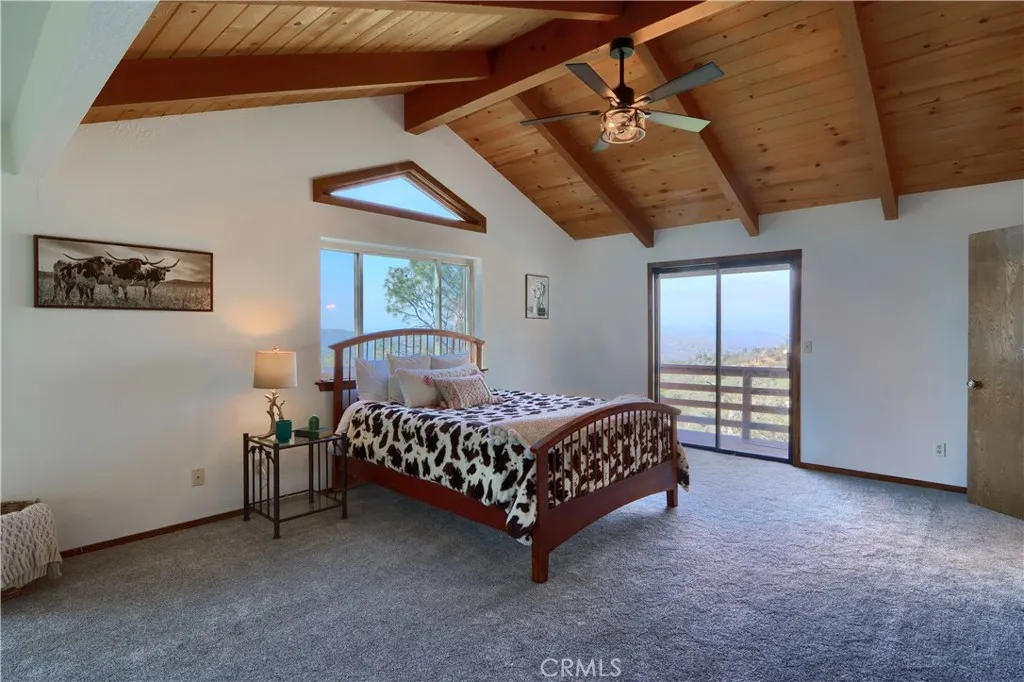 Primary Bedroom w/walkout.