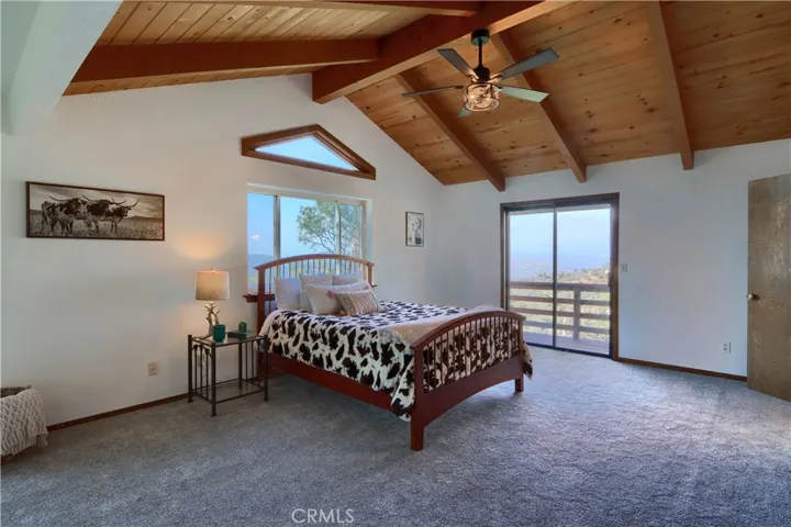 Primary Bedroom w/walkout.